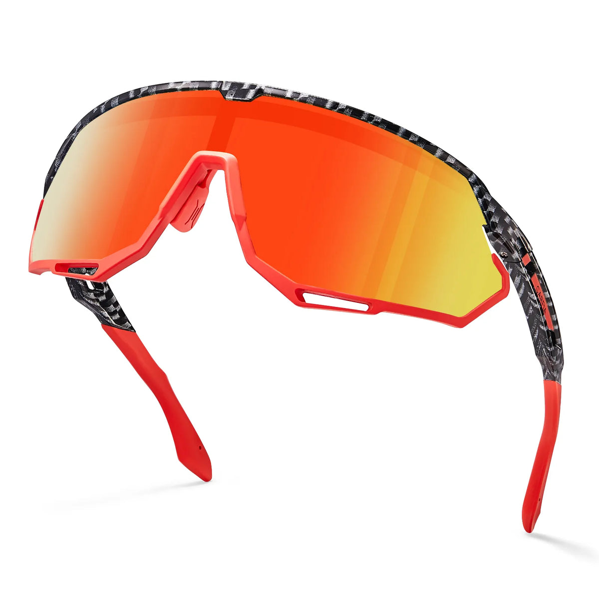 Red Trailblazer Pro-Cyclone Shield Sports Sunglasses