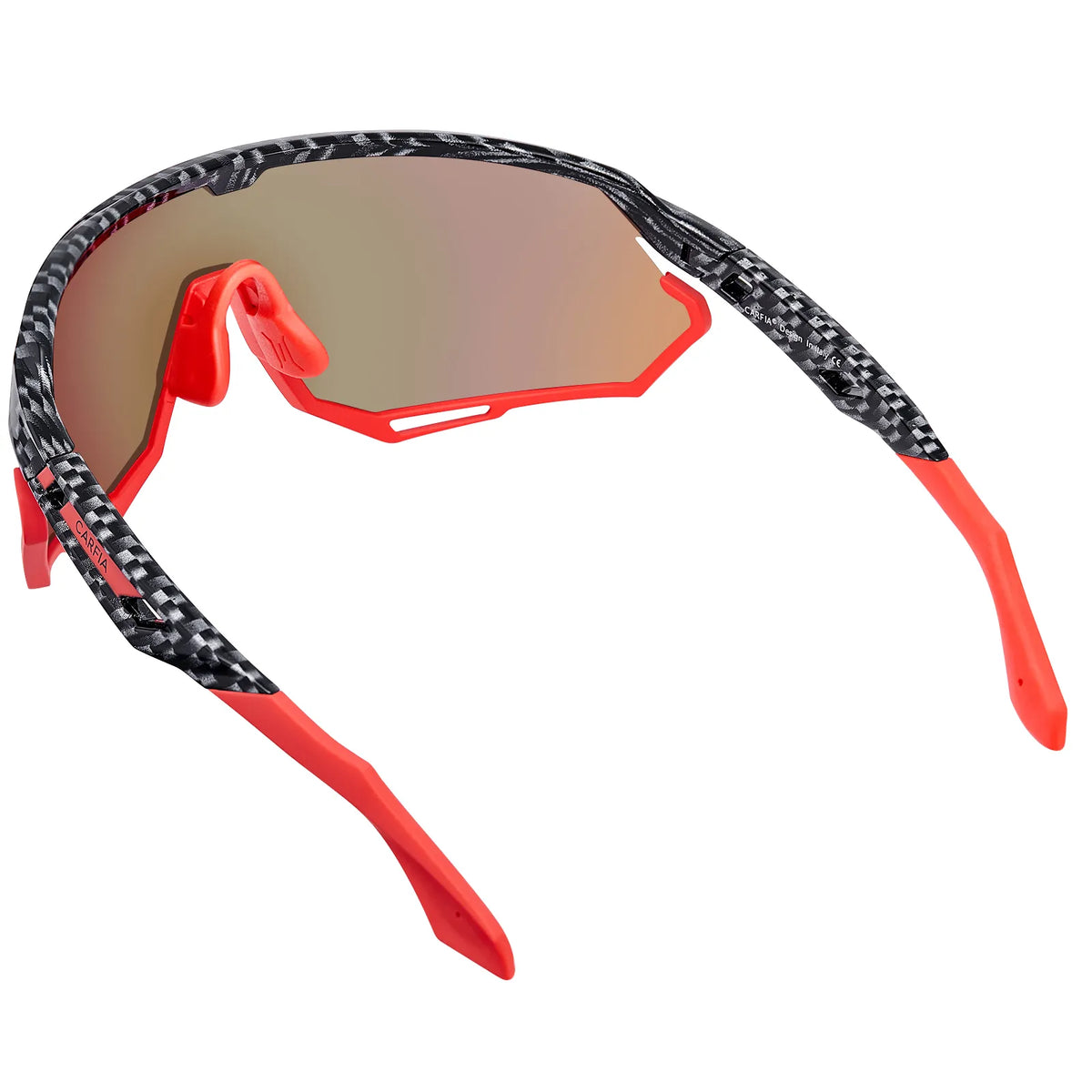Red Trailblazer Pro-Cyclone Shield Sports Sunglasses