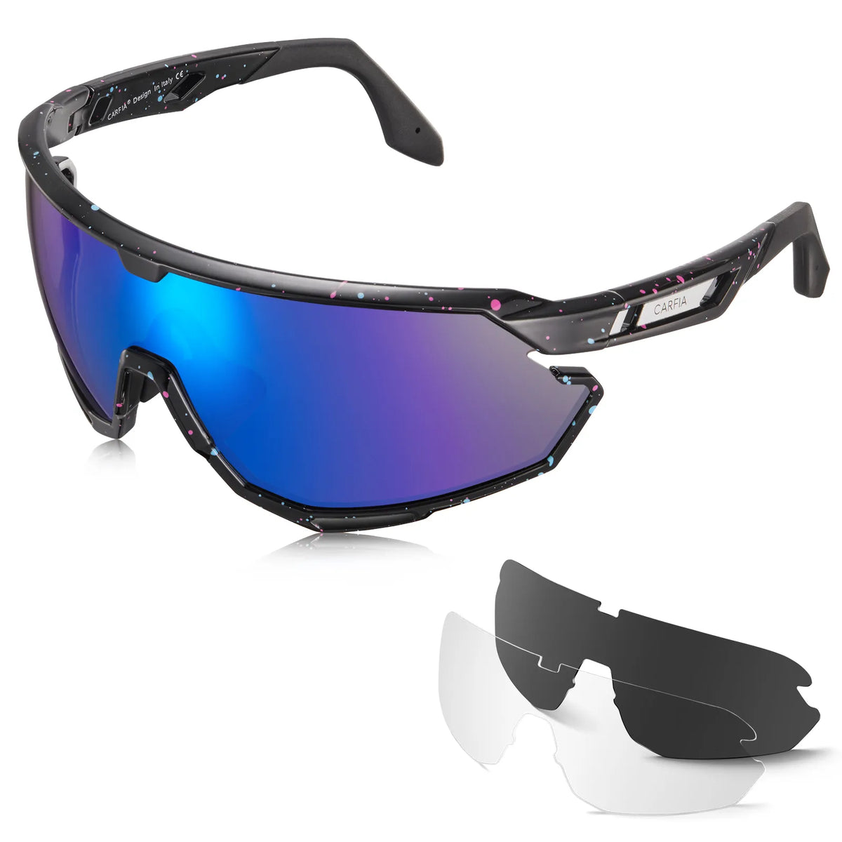 Black Trailblazer Pro-Speedline Gaze Sports Sunglasses