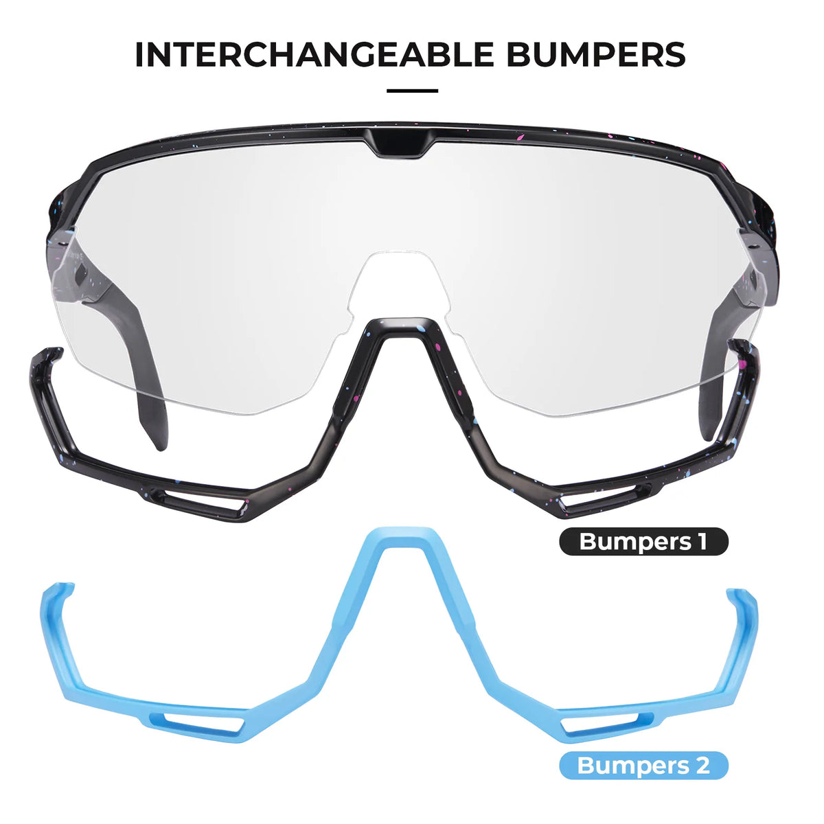 Black Trailblazer Pro-Speedline Gaze Sports Sunglasses