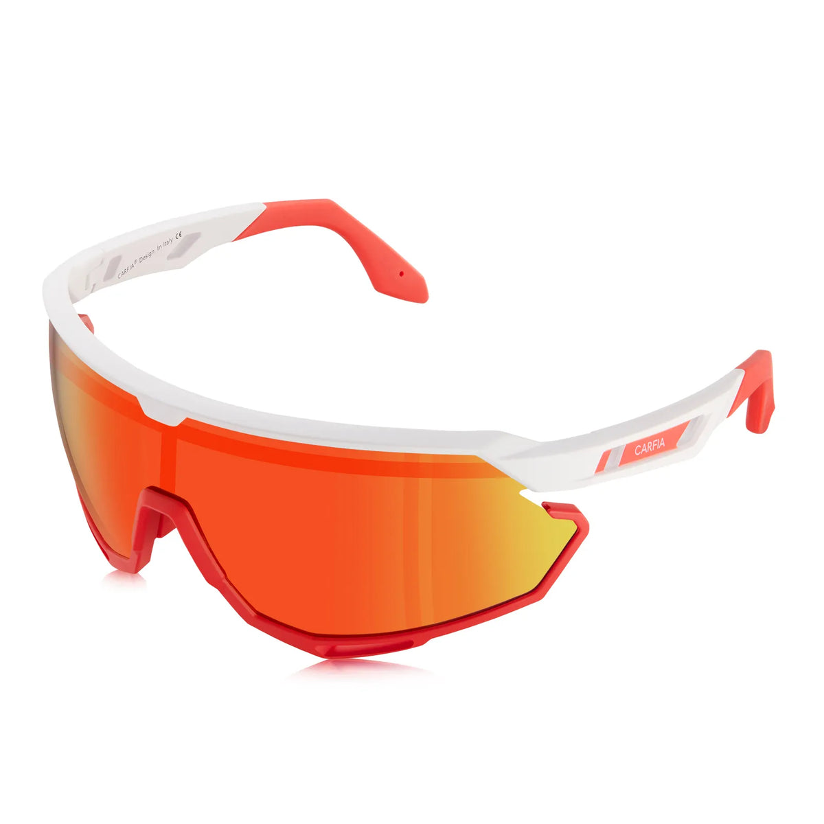 White Trailblazer Pro-Windbreaker Lens Sports Sunglasses