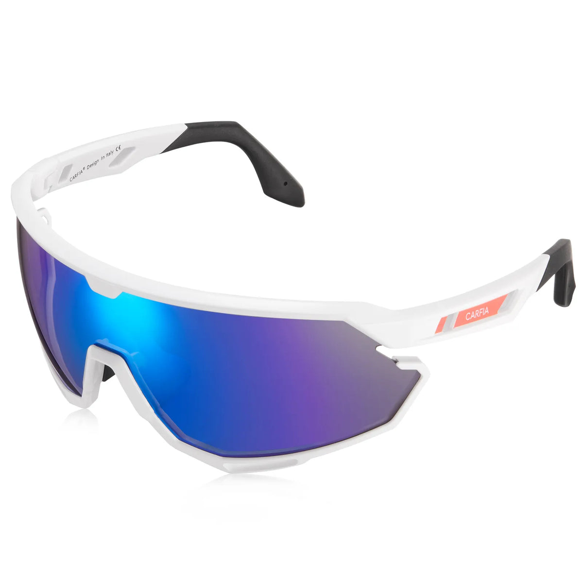 White Trailblazer Pro-AeroSight Sports Sunglasses