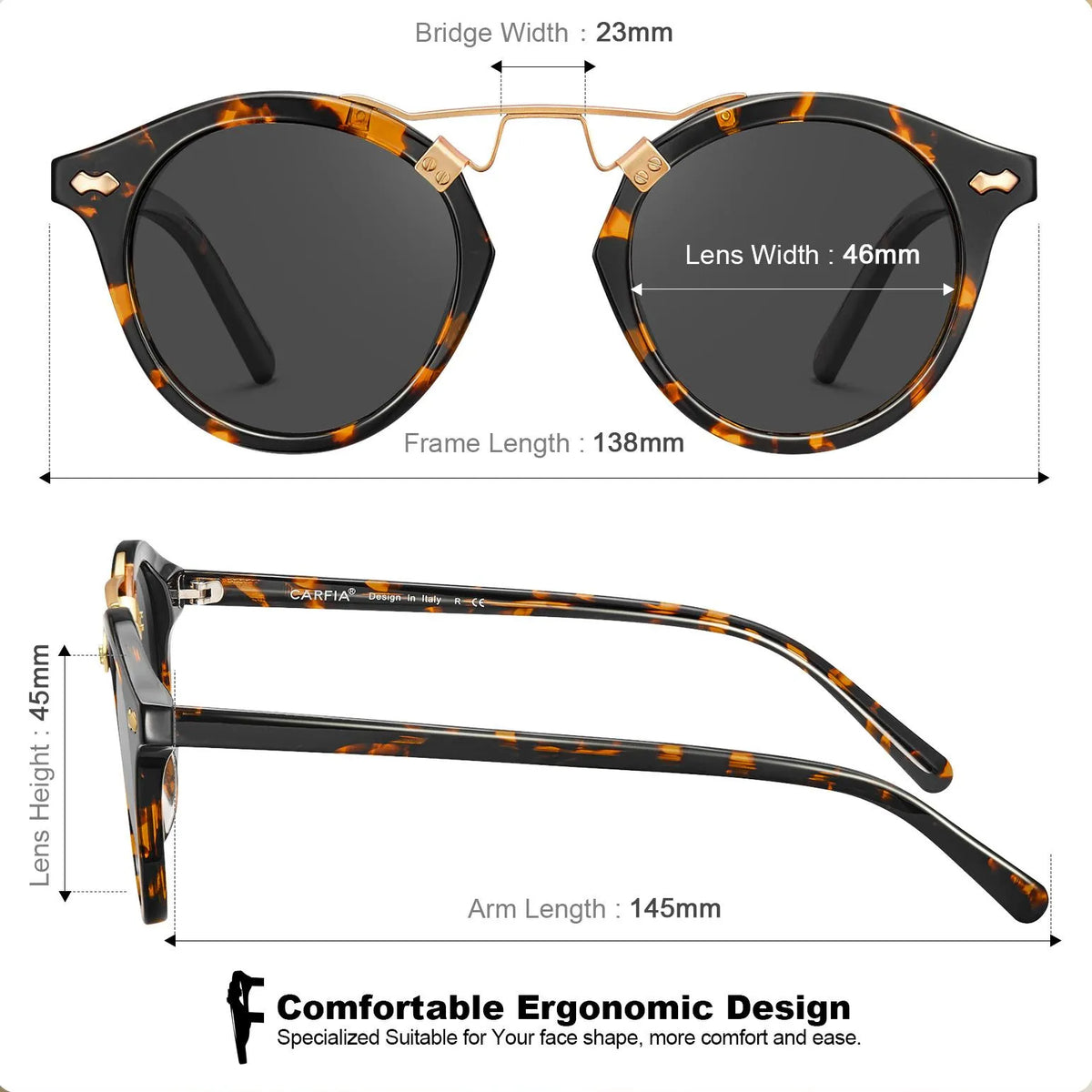 Tortoise AvonPark-Sahara Breeze Sunglasses