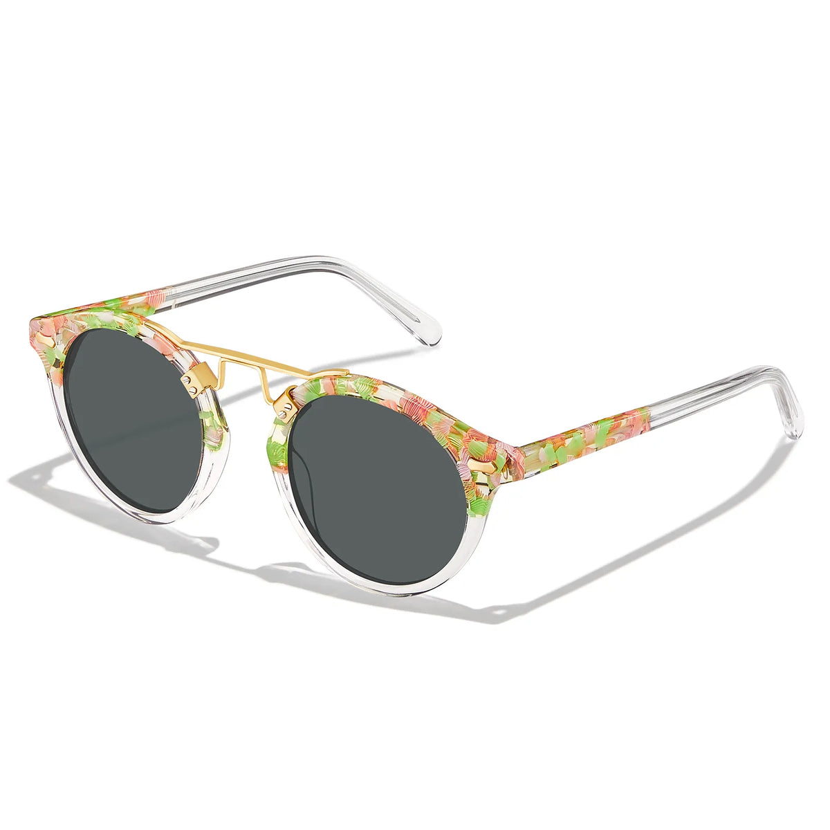 Green AvonPark-Whimsical Flora Sunglasses