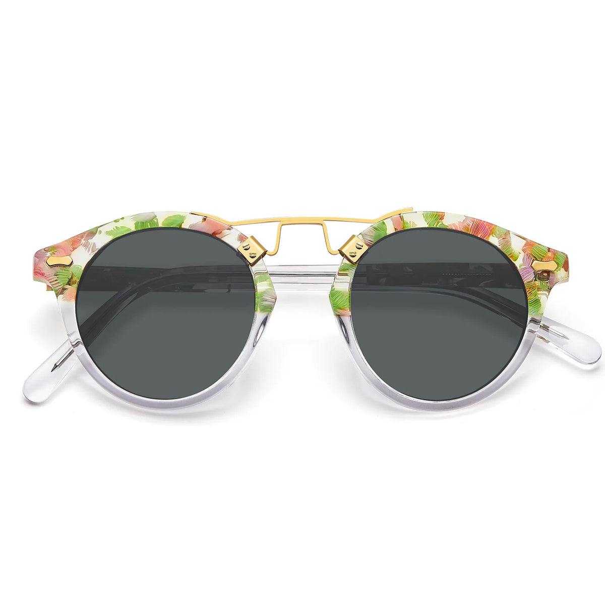 Green AvonPark-Whimsical Flora Sunglasses