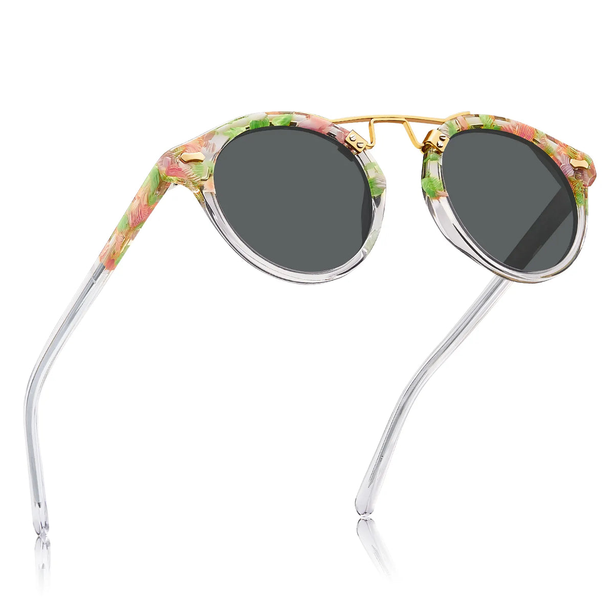 Green AvonPark-Whimsical Flora Sunglasses