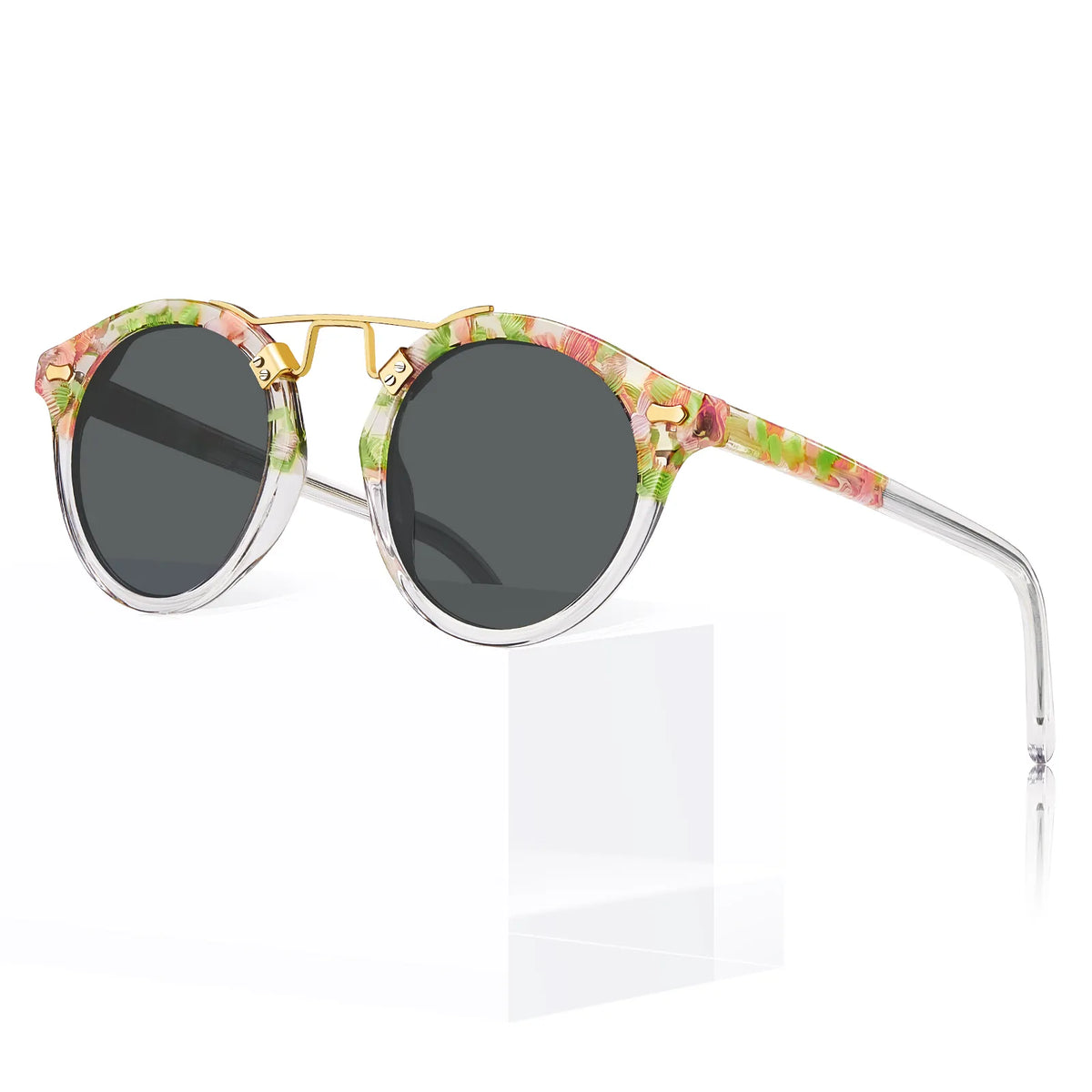Green AvonPark-Whimsical Flora Sunglasses