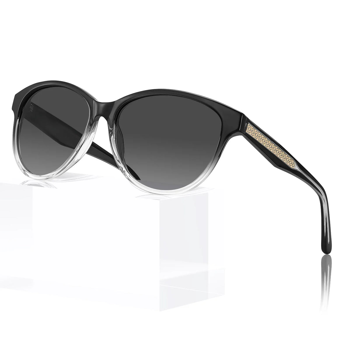 Black Barrie-Fading Night Sunglasses