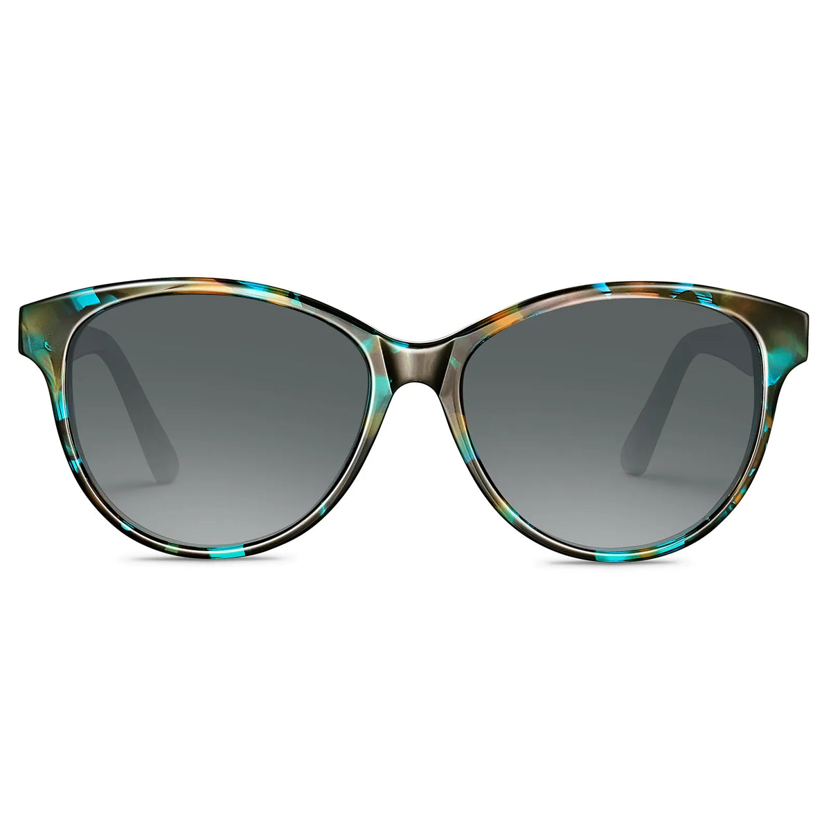 Turquoise Barrie-Blooming Fields Sunglasses