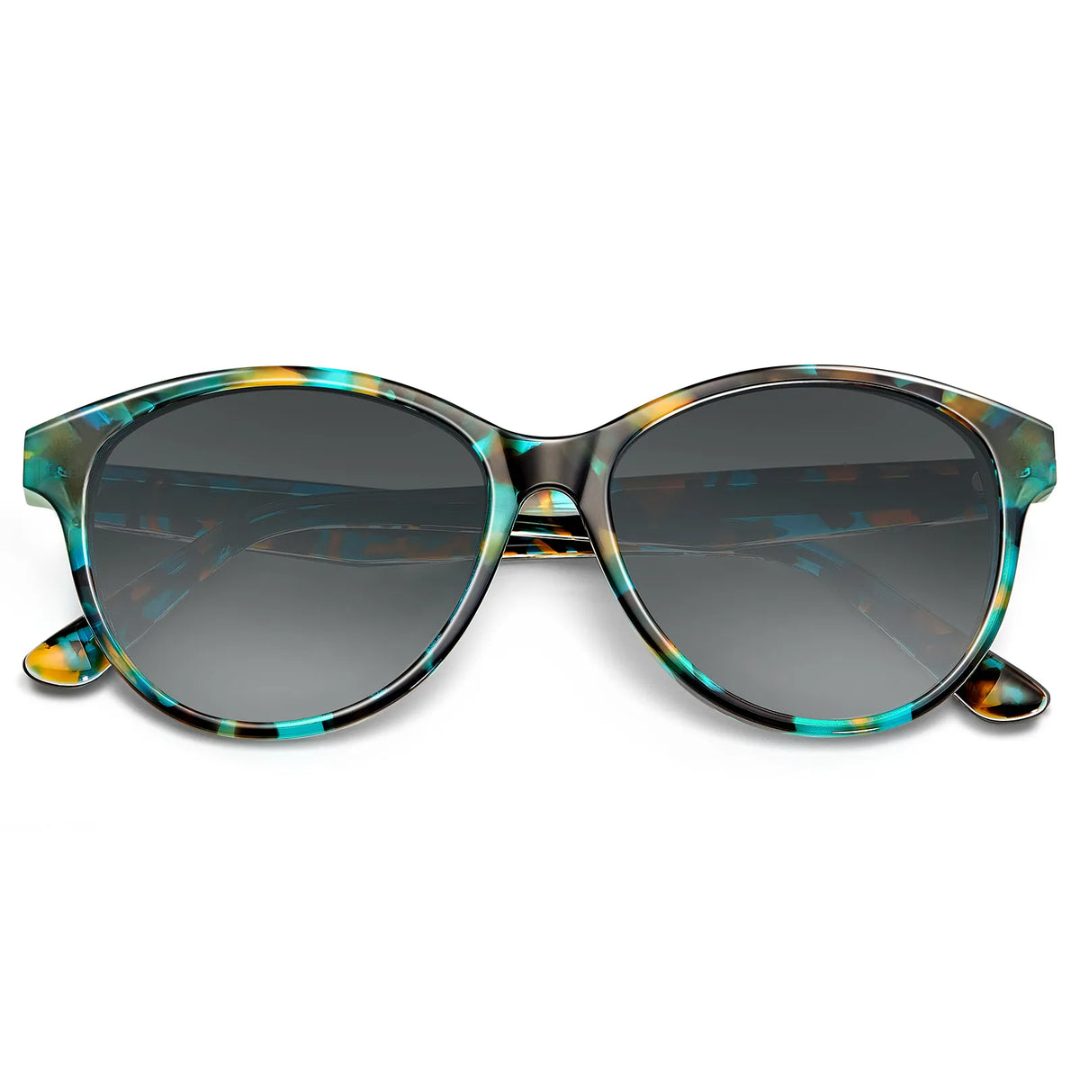 Turquoise Barrie-Blooming Fields Sunglasses