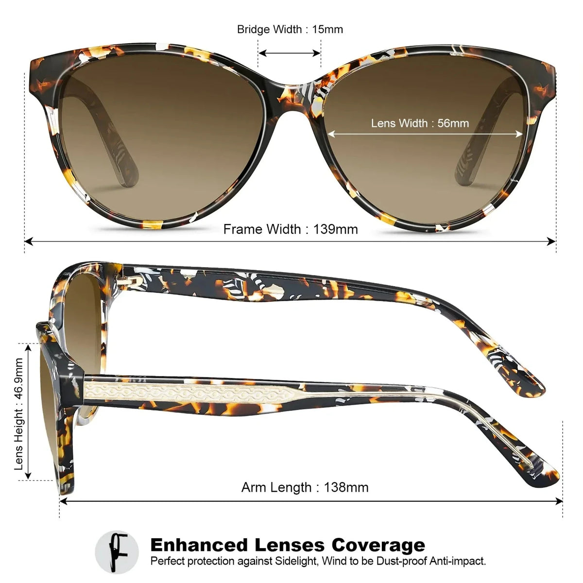 Tortoise Barrie-Vivid Amber Sunglasses