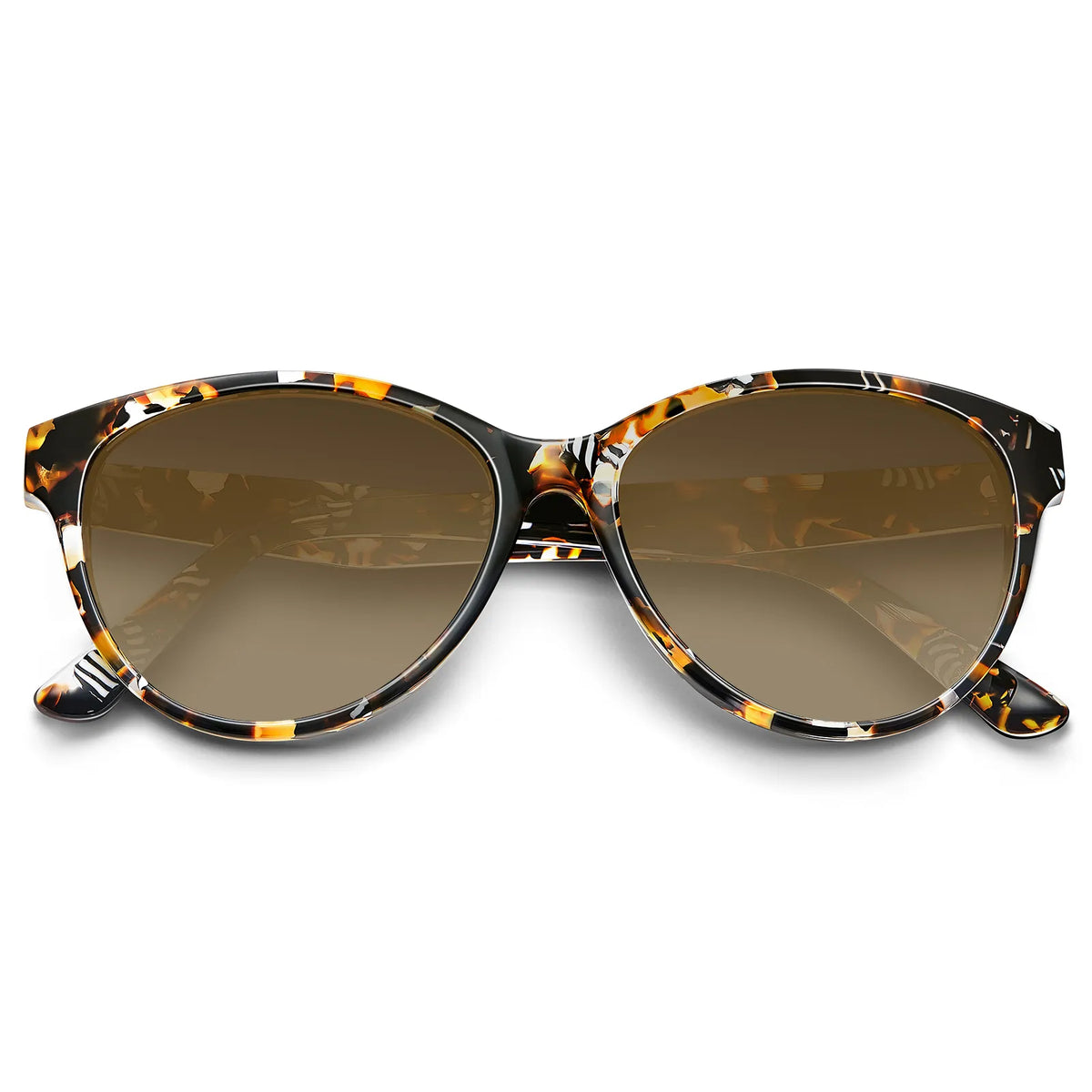 Tortoise Barrie-Vivid Amber Sunglasses