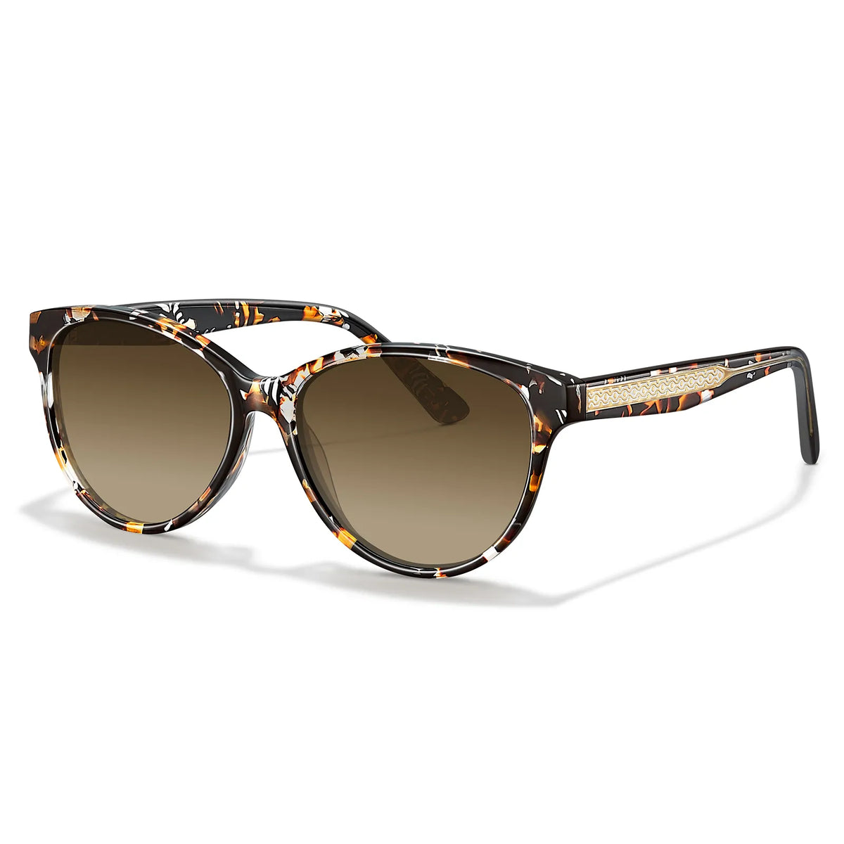 Tortoise Barrie-Vivid Amber Sunglasses