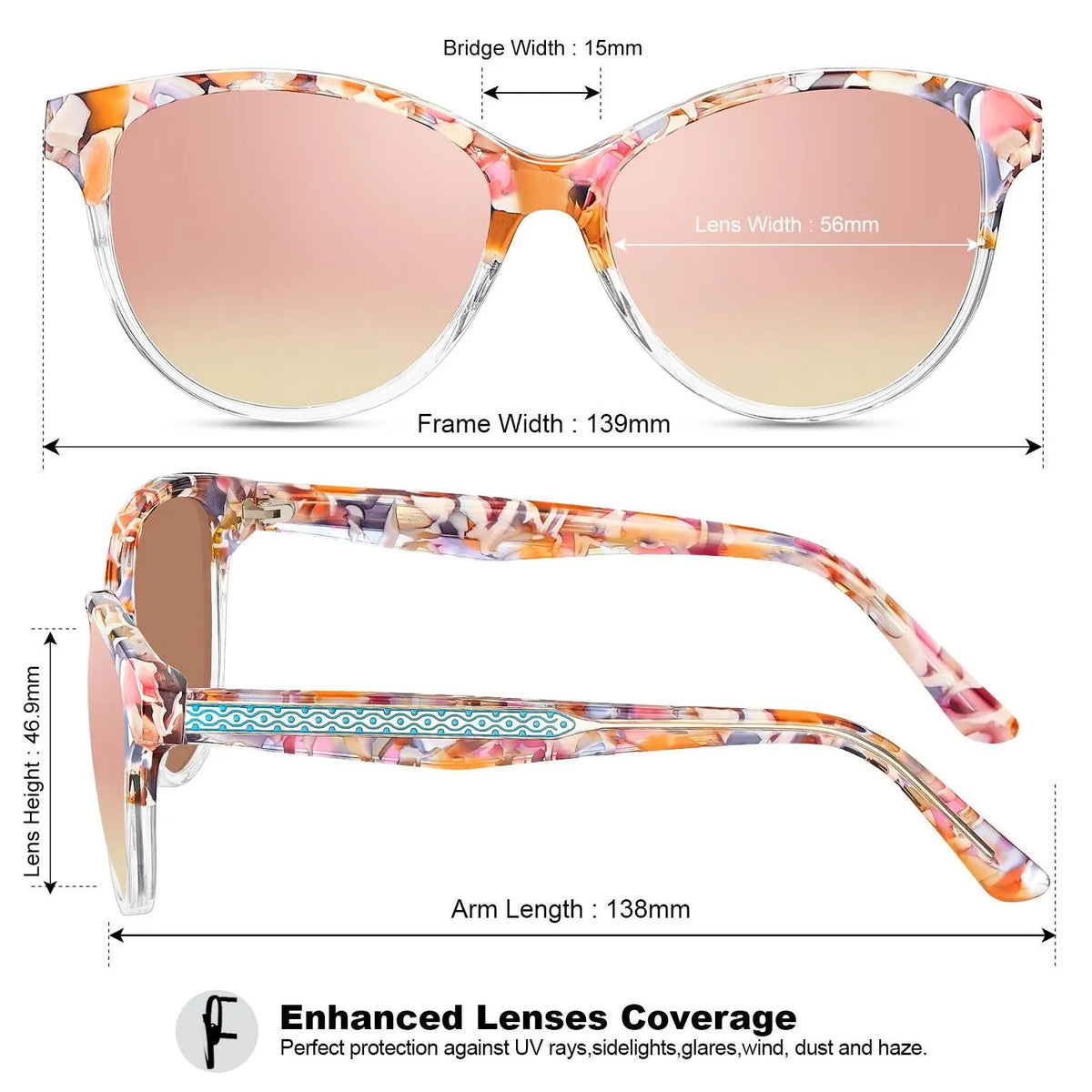 Floral Barrie-Flowering Meadow Sunglasses