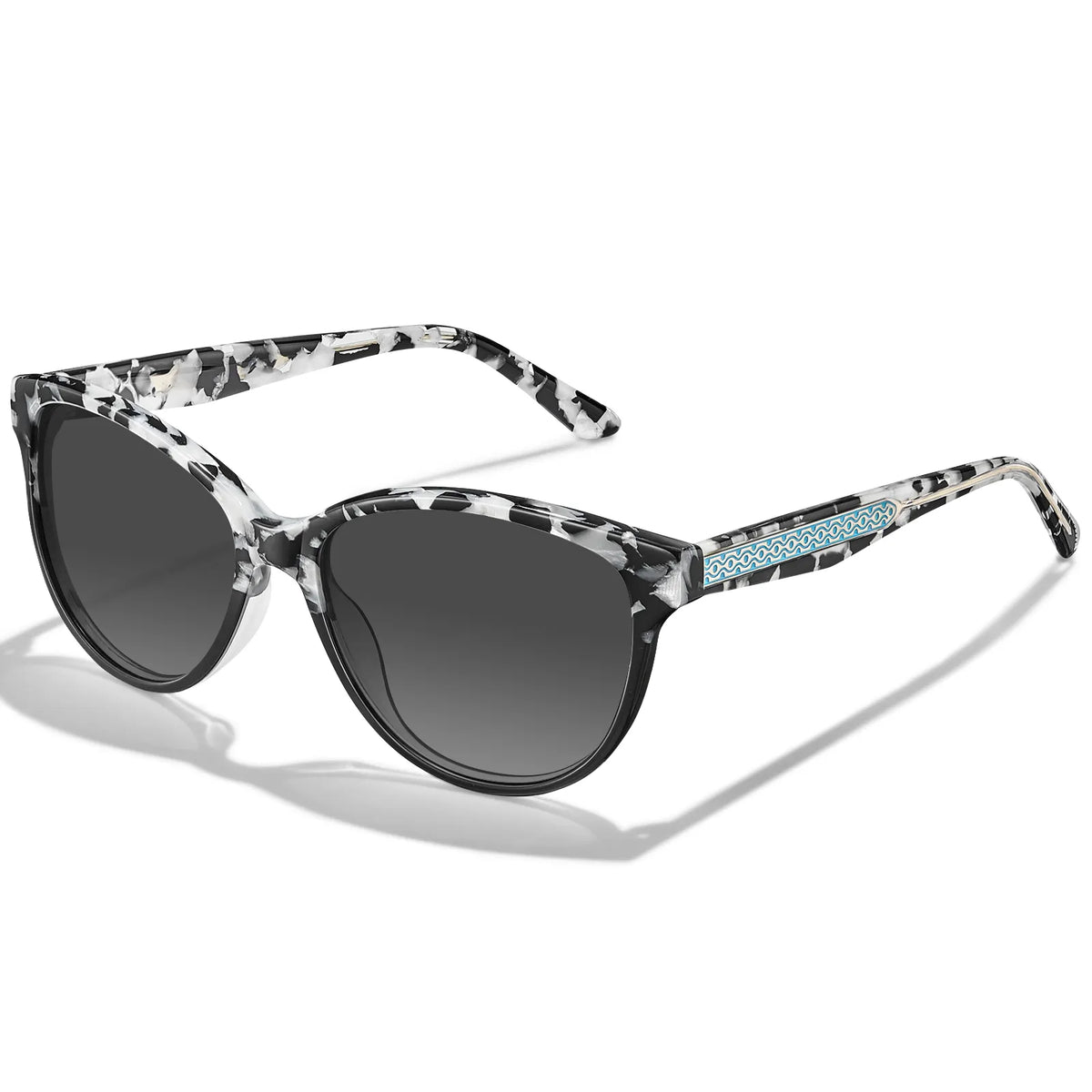 Black white tortoise Barrie-Midnight Allure Sunglasses