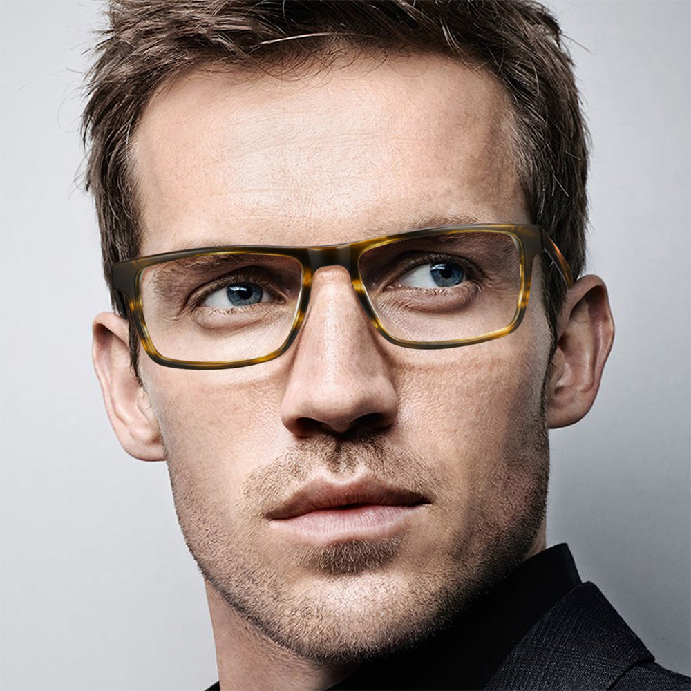 Tortoise Matt Eyeglasses #color_tortoise