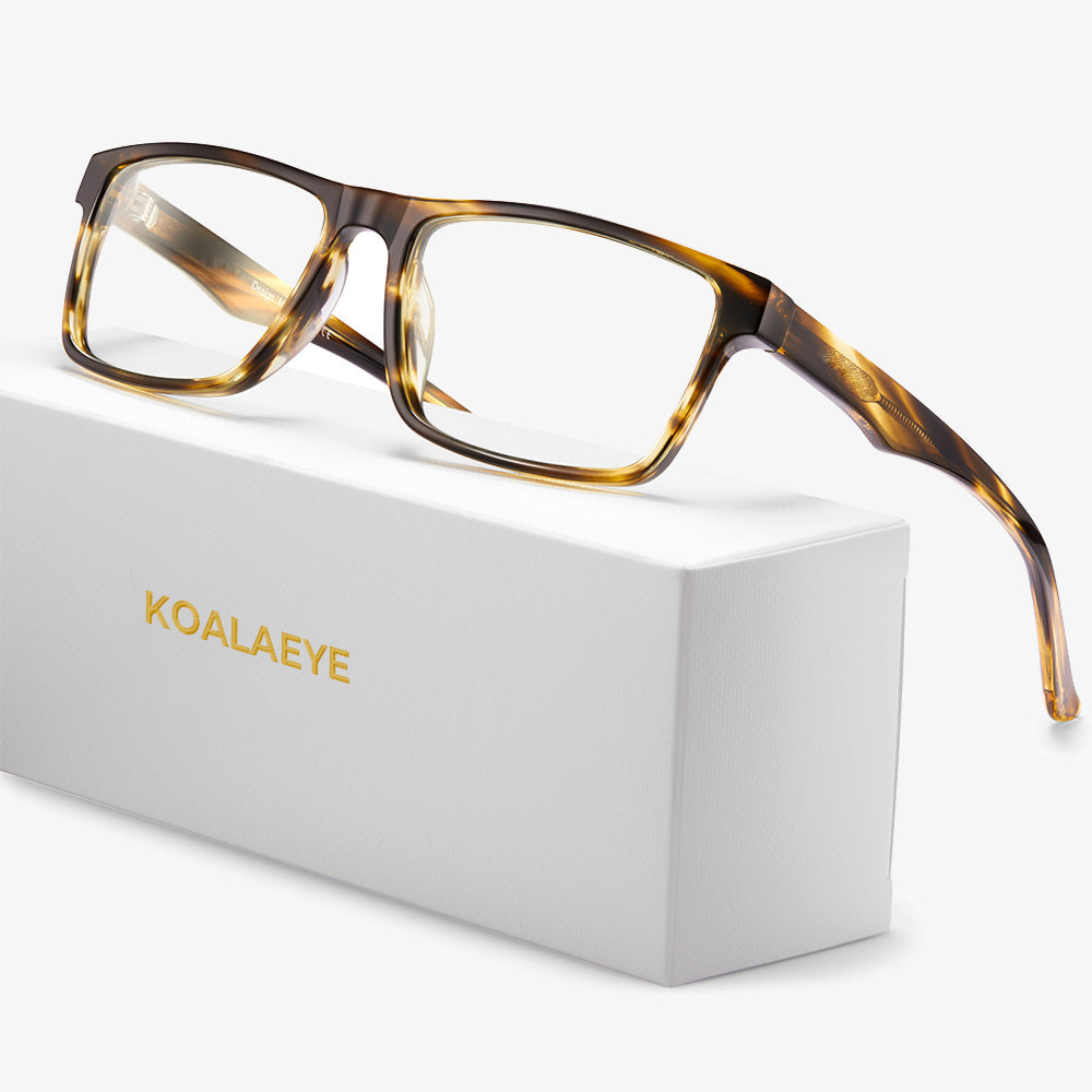 Striped Matt Eyeglasses #color_striped