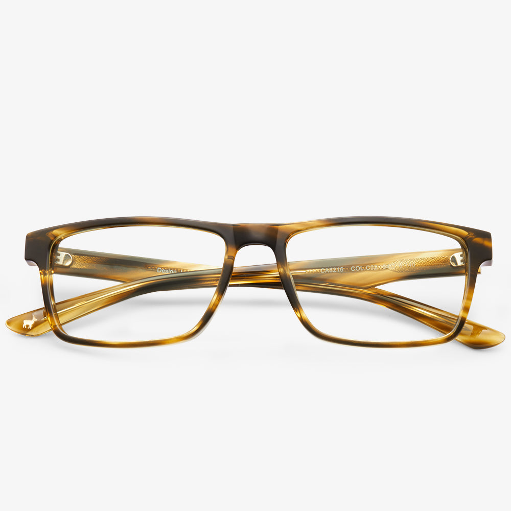 Striped Matt Eyeglasses #color_striped