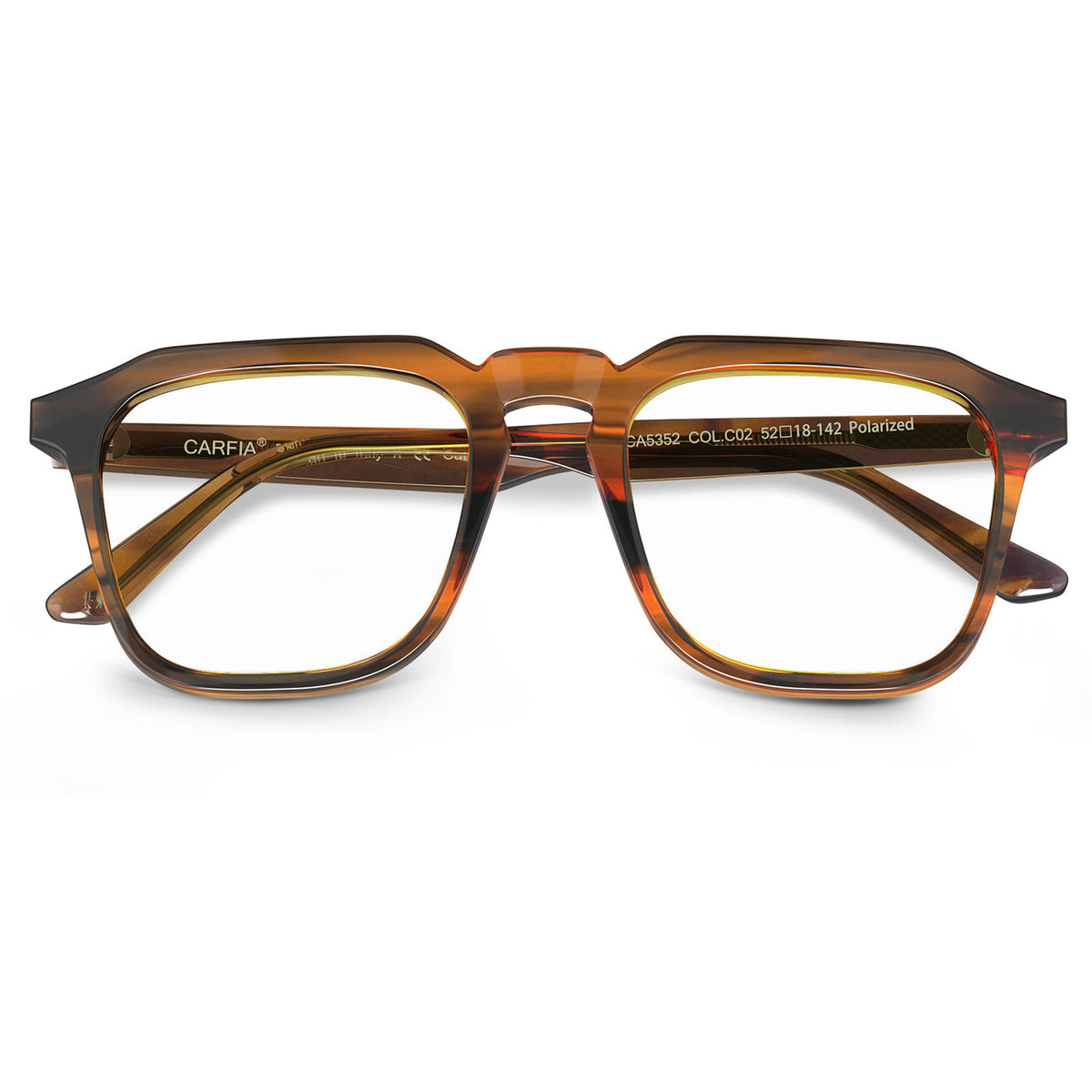 Brown Albany-FC02 Eyeglasses