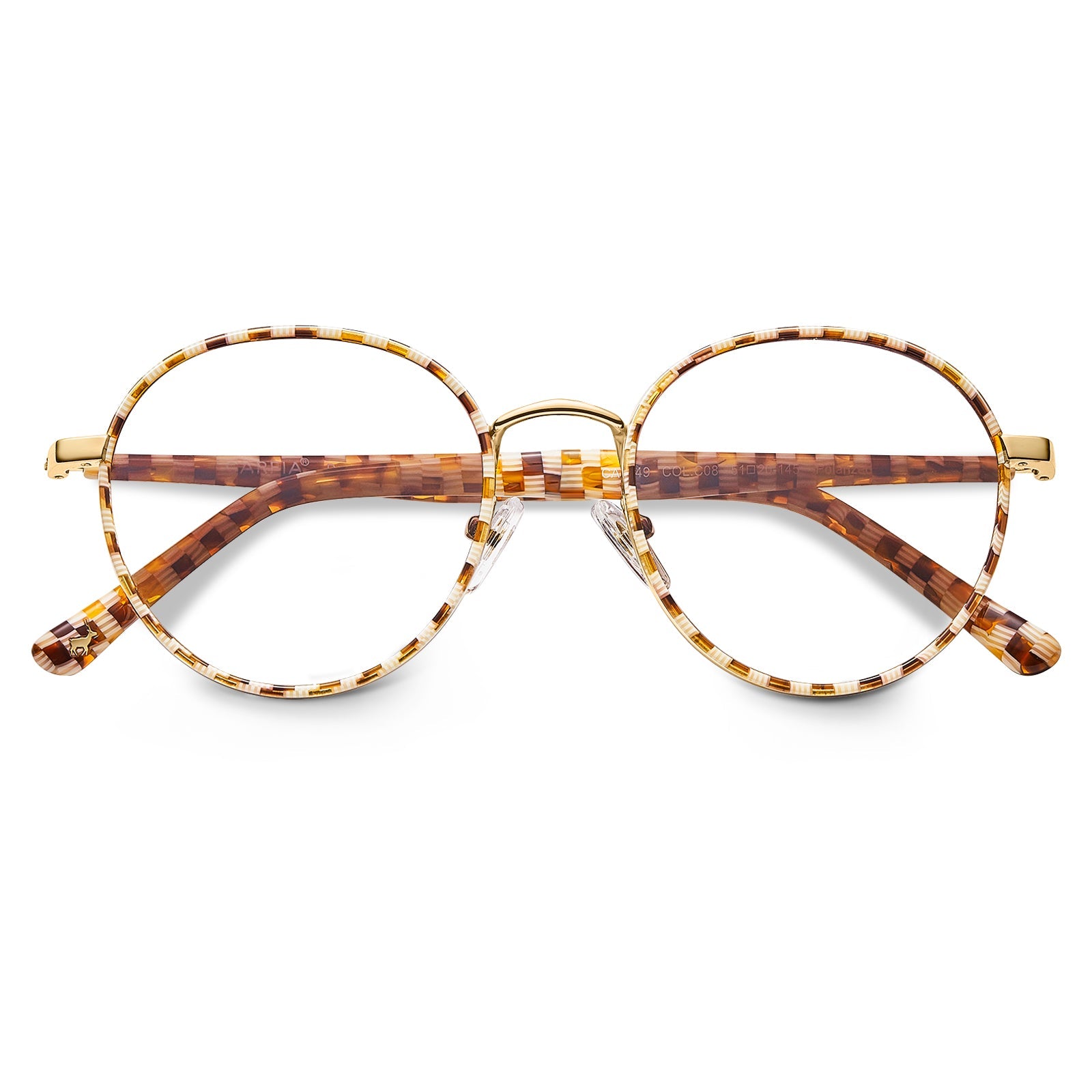 Classic Tortoise Shell Eyewear Full Rim Design-flod