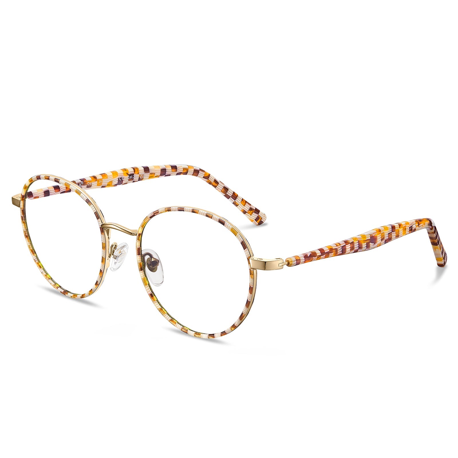 Lightweight Vintage Eyeglasses Tortoise Pattern