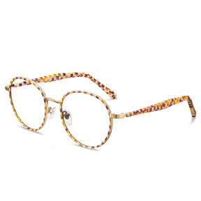 Lightweight Vintage Eyeglasses Tortoise Pattern