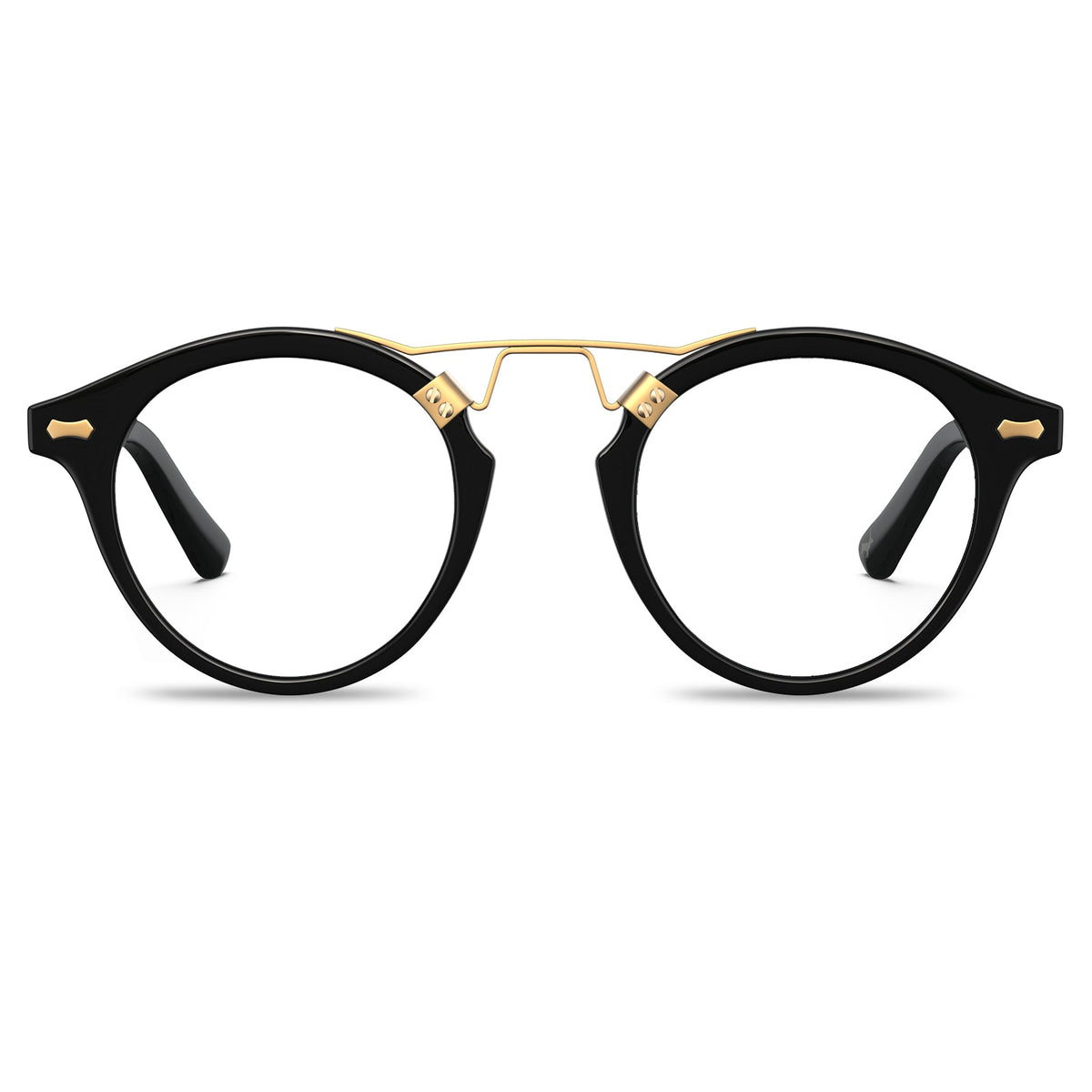 black-acetate-eyeglasses-for-women-eye-glasses-round-frames-everyday-use-eyewear-front