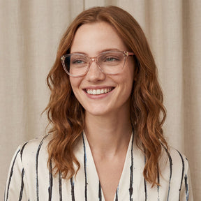 IGIOO Barrie-FC12 Pink Cat-Eye Eyeglasses for Women, model View