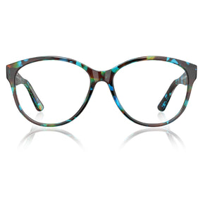 IGIOO Barrie-FC06 Blue Acetate Cat-Eye Eyeglasses for Women, Front View
