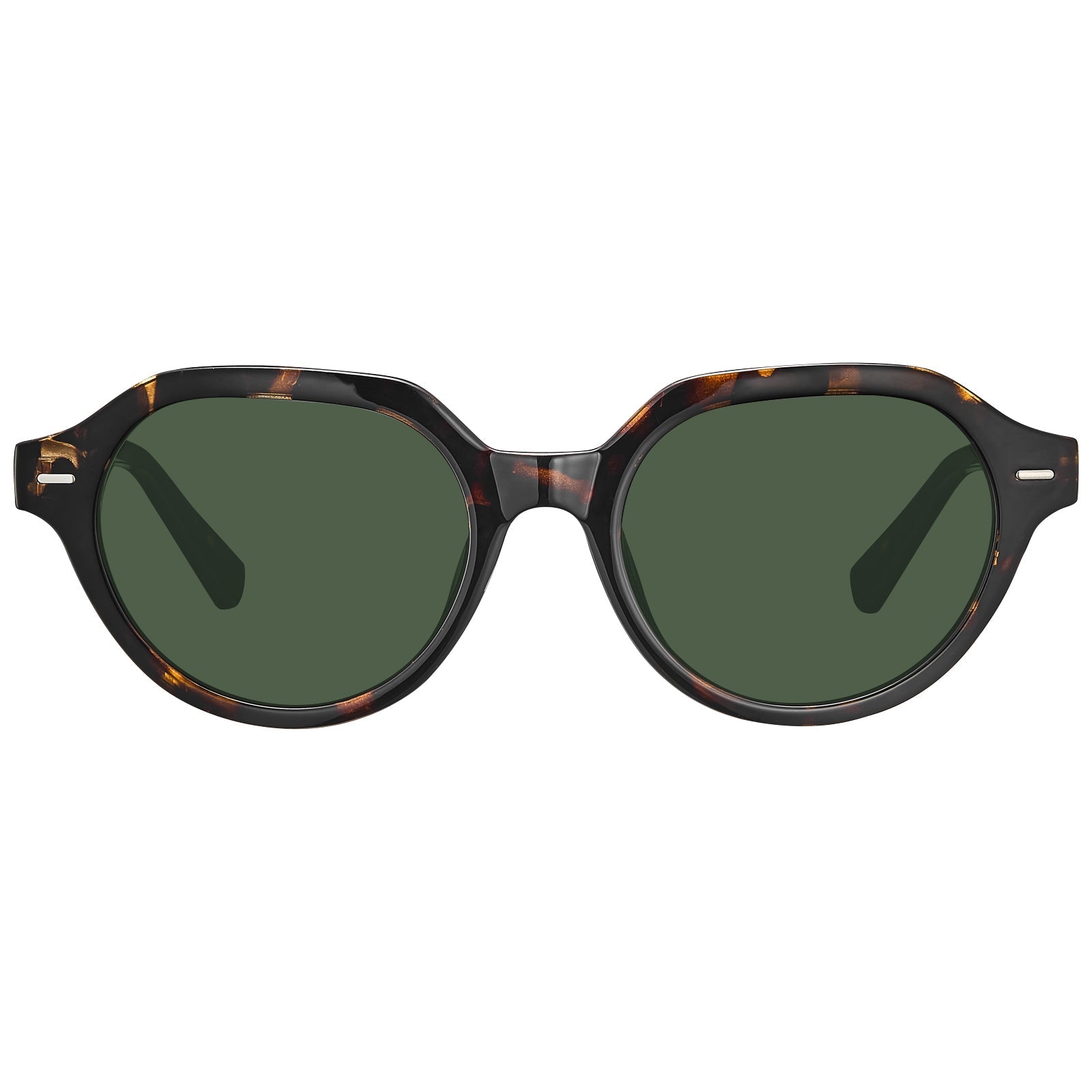 IGIOO Aomst-L03-RX Tortoise Acetate Heart Polarized Eyeglasses for Men, Front View