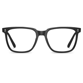 IGIOO-black-eyeglasses-kenora-eye -glasses- versatile-classic-glasses-front