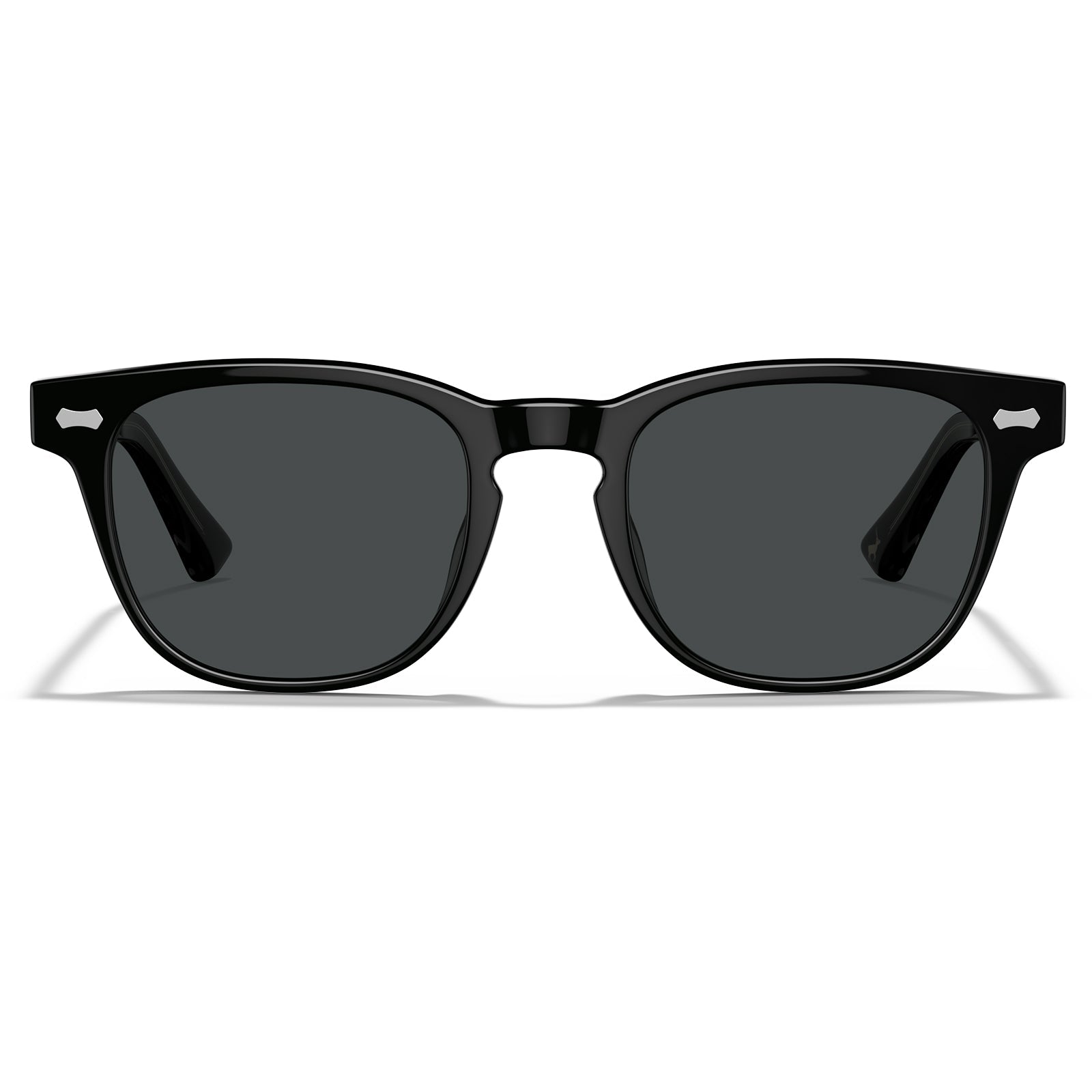 IGIOO Jena-C01 Black Sunglasses for Unisex, Front View