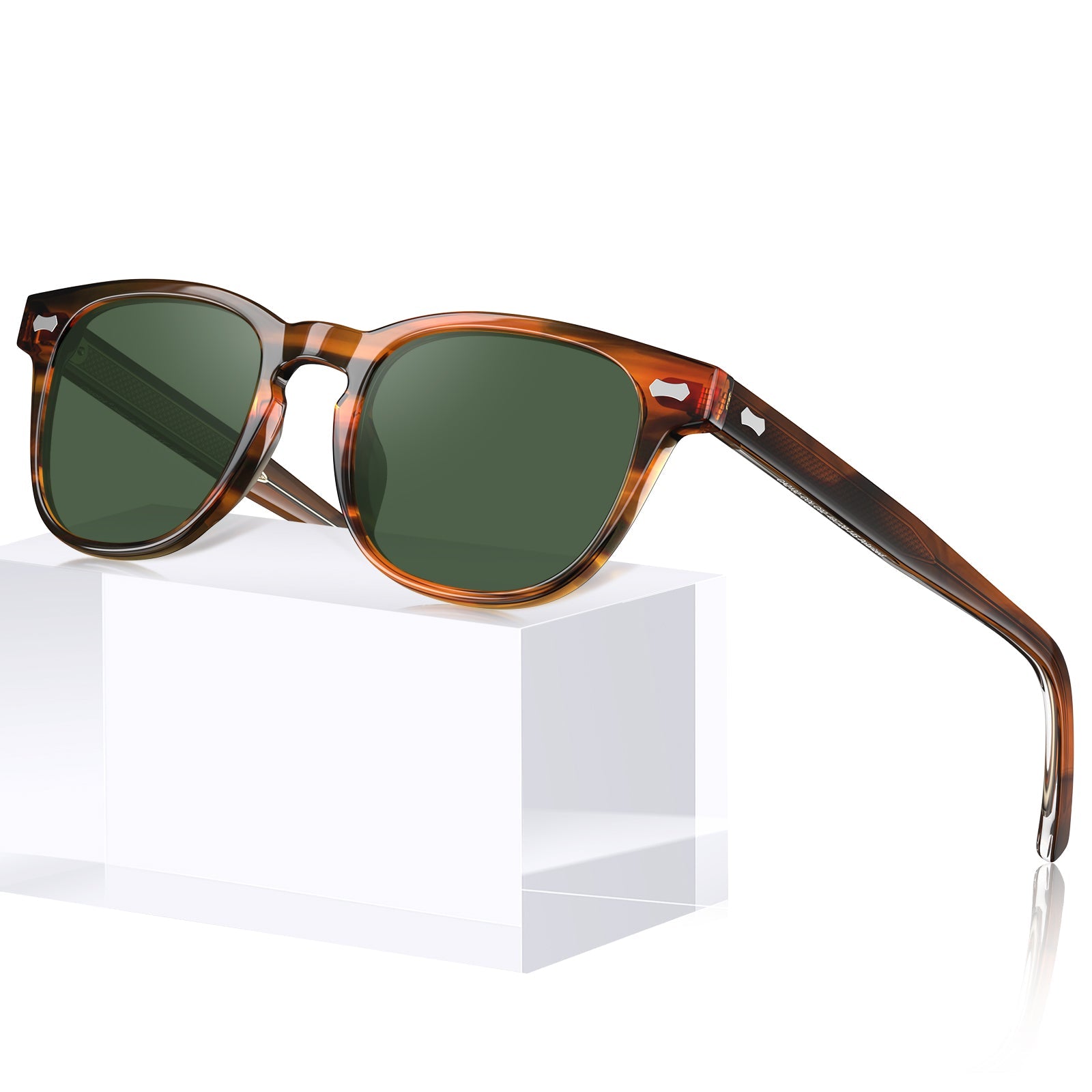 IGIOO Jena-C02 Brown Sunglasses for Unisex, Additional View