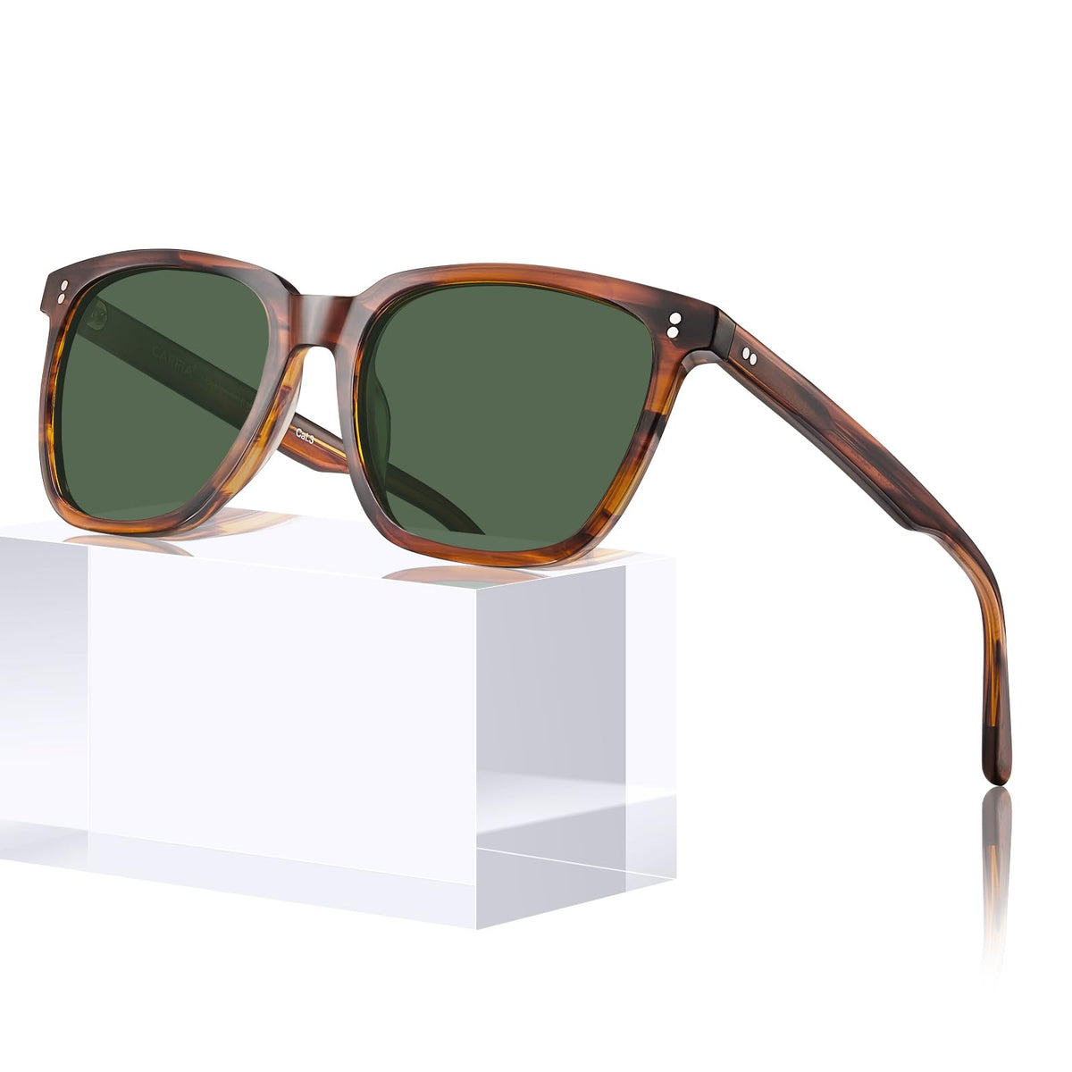 IGIOO Kenowa-CA5354L27 Brown Sunglasses for Men, Front View