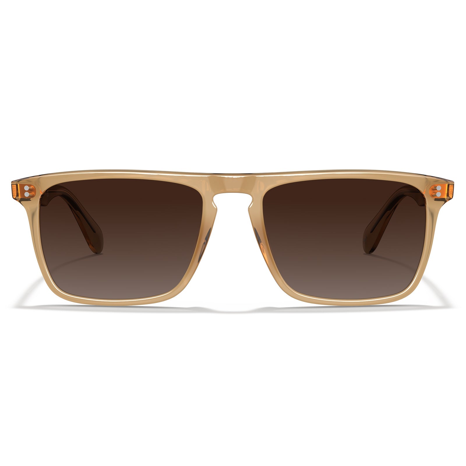 IGIOO Shelton-C13 Gold Sunglasses for Men, Front View