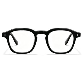 IGIOO Milo-FC01 Black Acetate Eyeglasses for Women, Front View