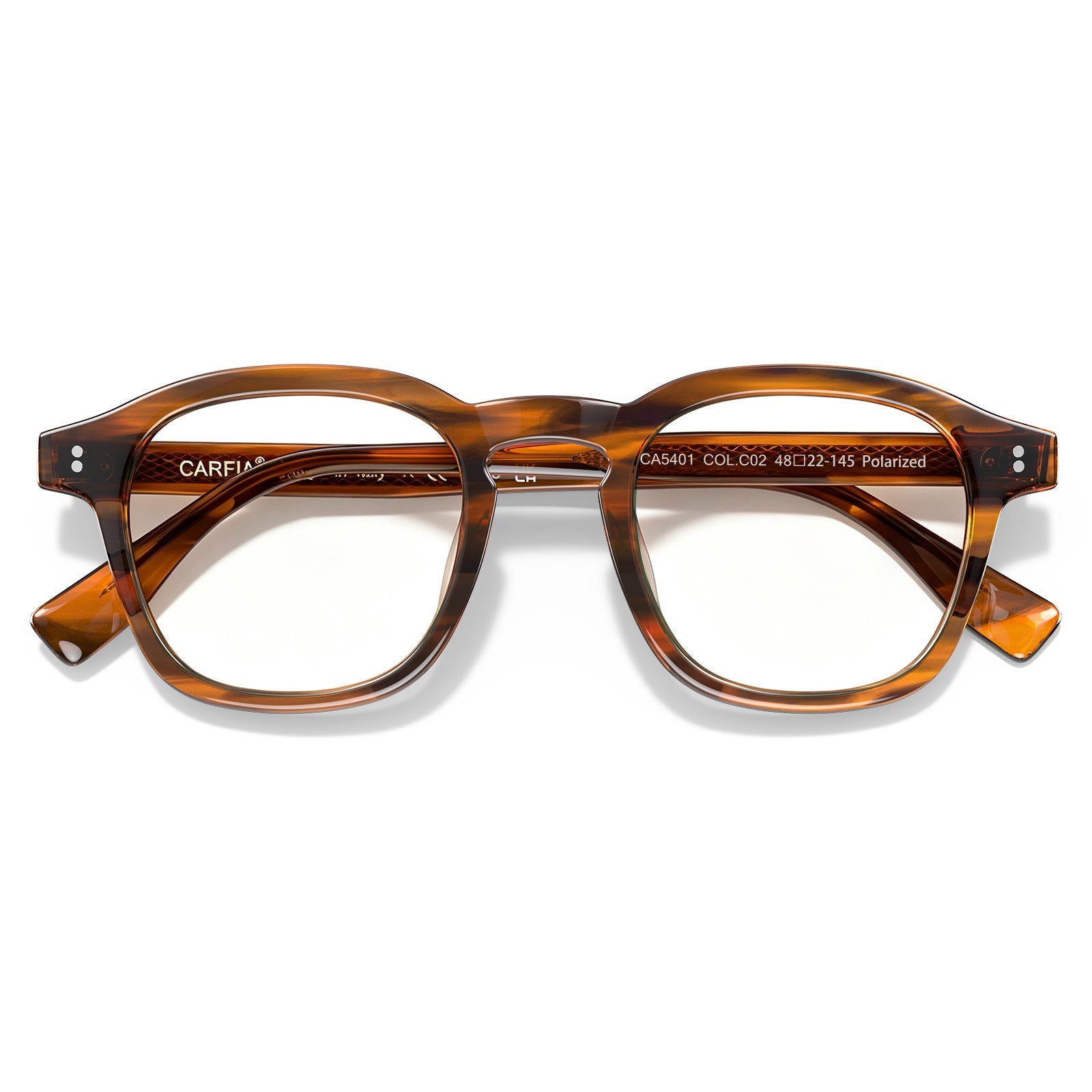 IGIOO Milo-FC02 Brown Acetate Eyeglasses for Women, Additional View