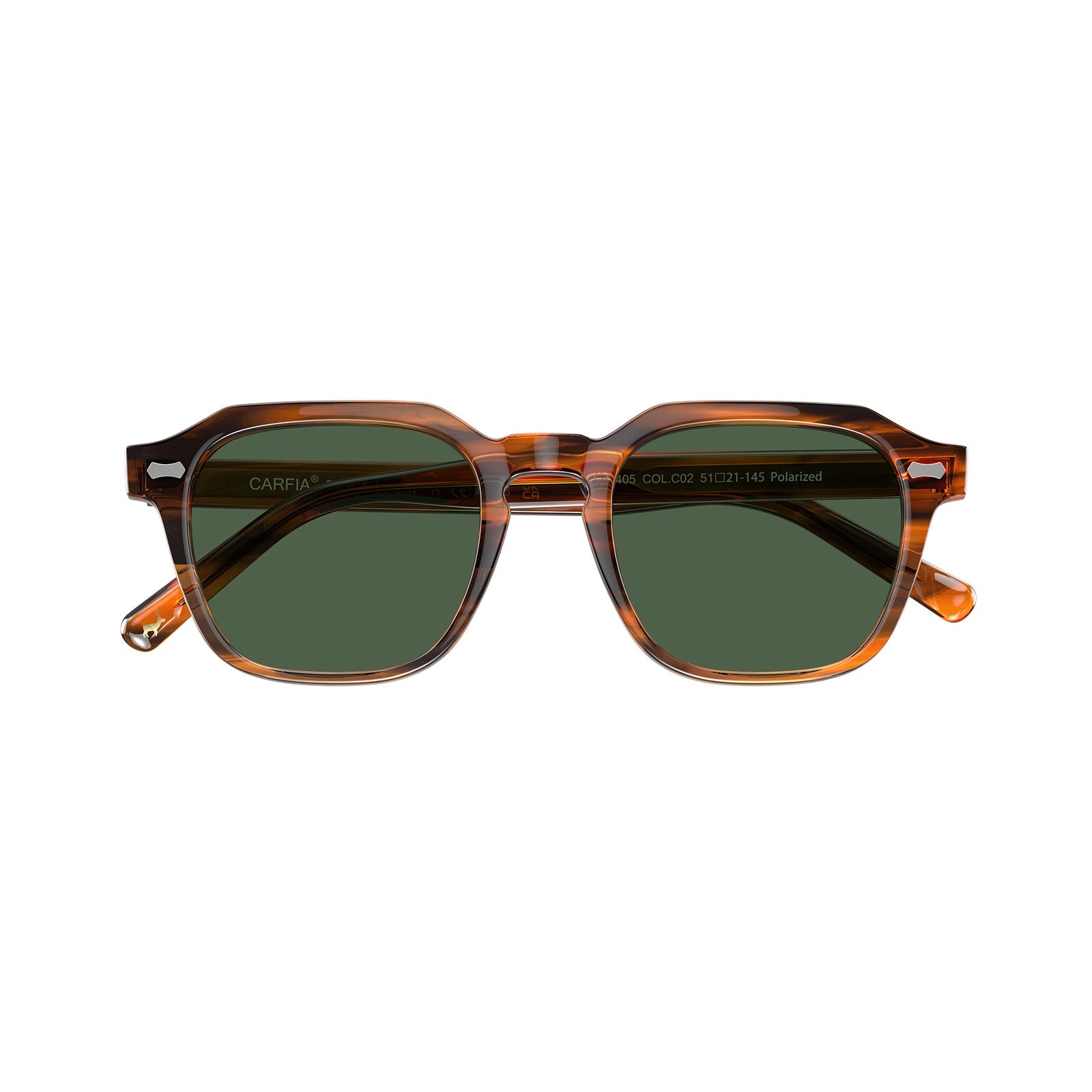 IGIOO Architect-C02-RX Brown Acetate Round Polarized Eyeglasses for Men, Additional View