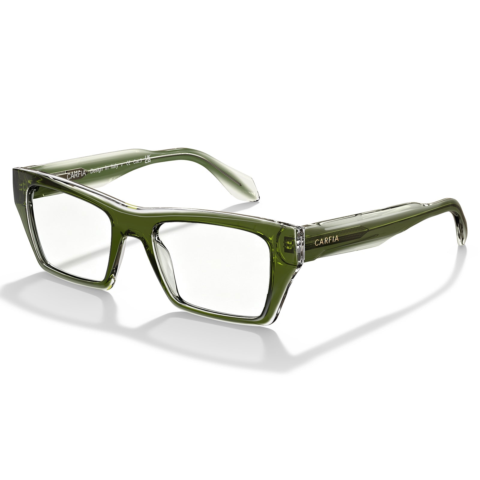 IGIOO Prescription Eyeglasses green Italian Acetate Frames For Women fashion style