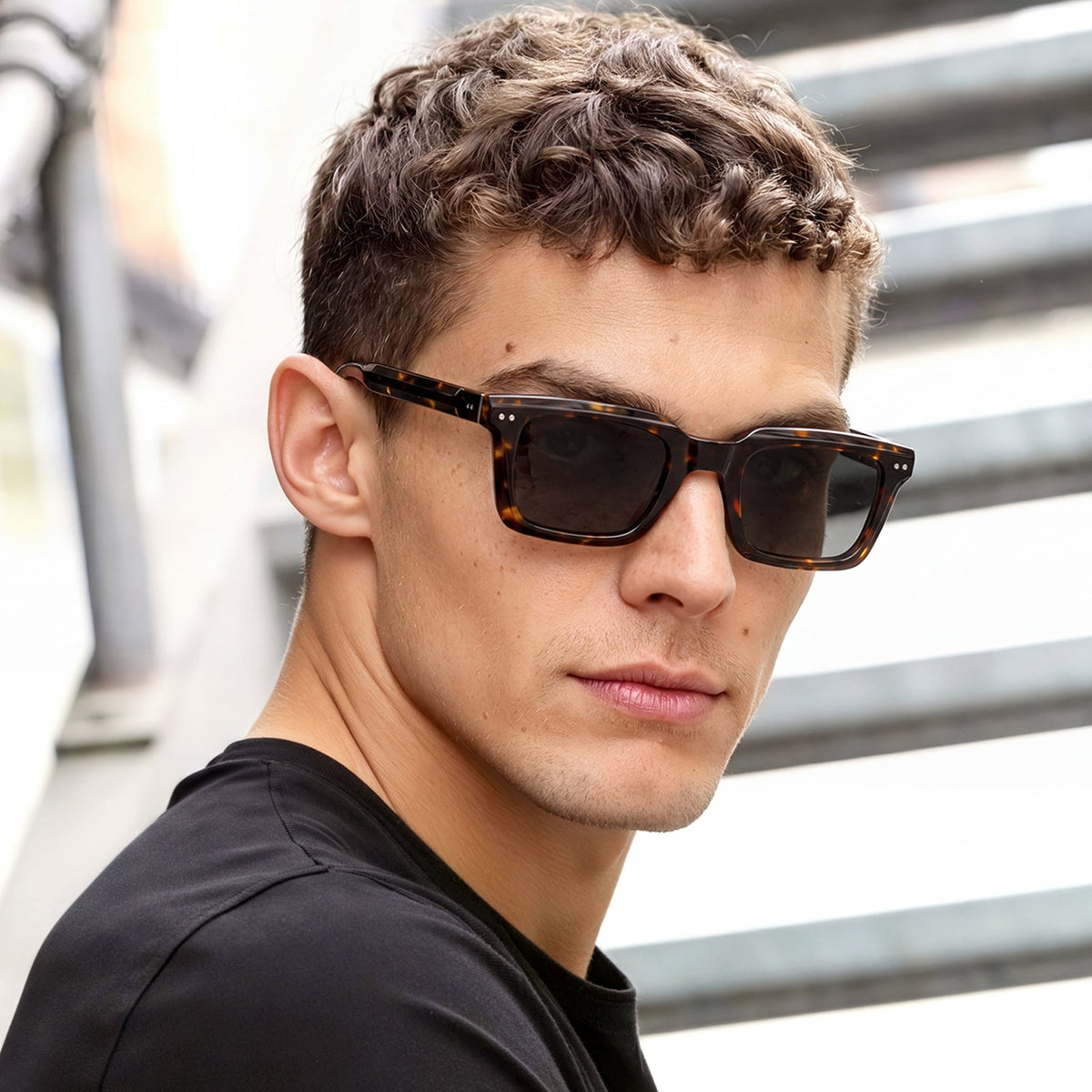 Tortoise Arnect-C14 prescription sunglasses