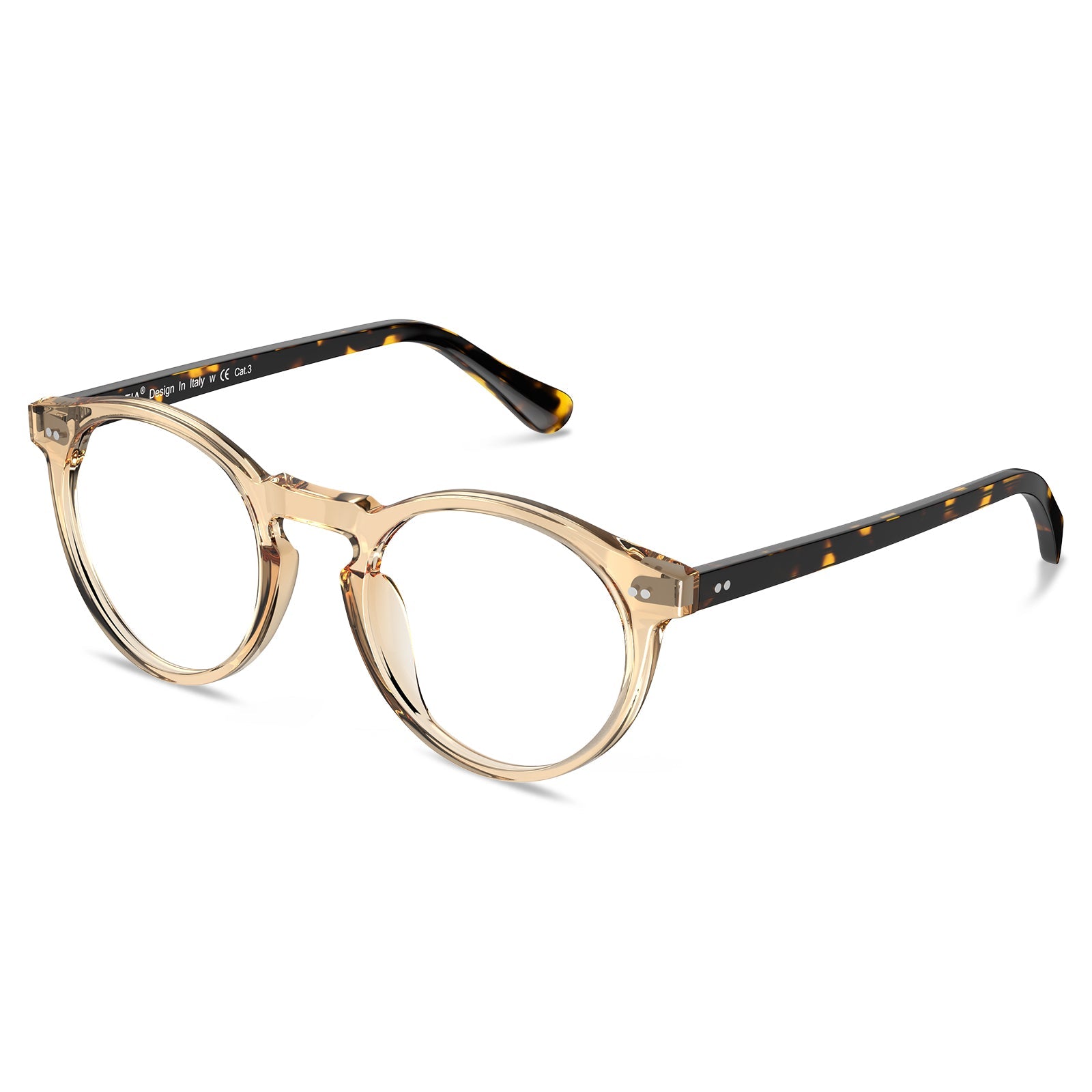 carfia-clear-gold-round-prescription-eyeglasses-black-tortoise-shell-temples-acetate-frame-optical-glasses-angle