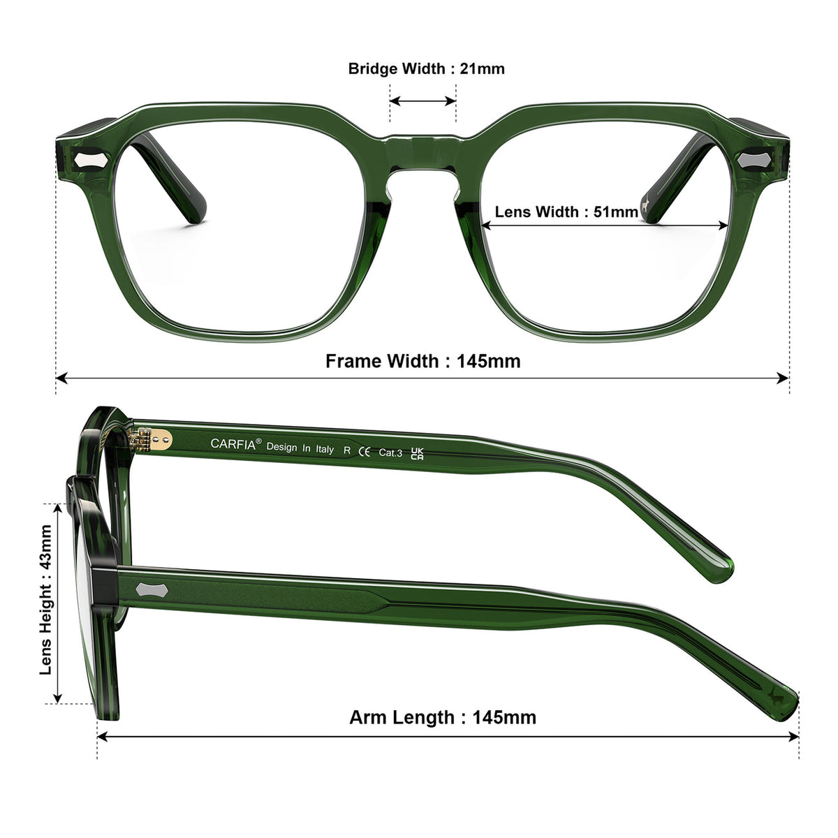 Green Architect Eyeglasses