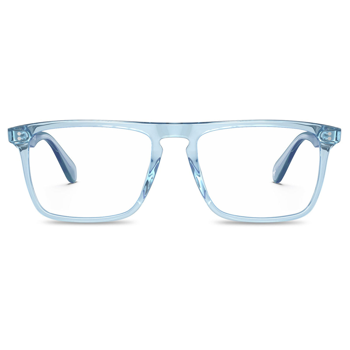 classic-acetate-eyegalsses-blue-frame-full-rim-acetate-eyegalsses-front