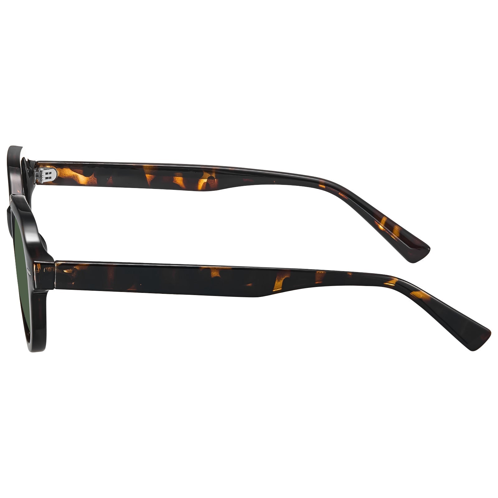 IGIOO Aomst-L03-RX Tortoise Acetate Heart Polarized Eyeglasses for Men, Angle View