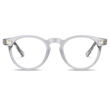 Dublin CA5506FC10 transparent acetate eyeglasses front view - clear full-rim frames