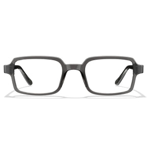 IGIOO Amory CA7035-C3 grey Acetate Rectangle Prescription Glasses Eyeglasses for Unisex, Front View