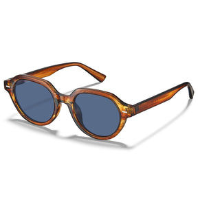 IGIOO Aomst L06 men brown acetate prescription sunglasses, angle view