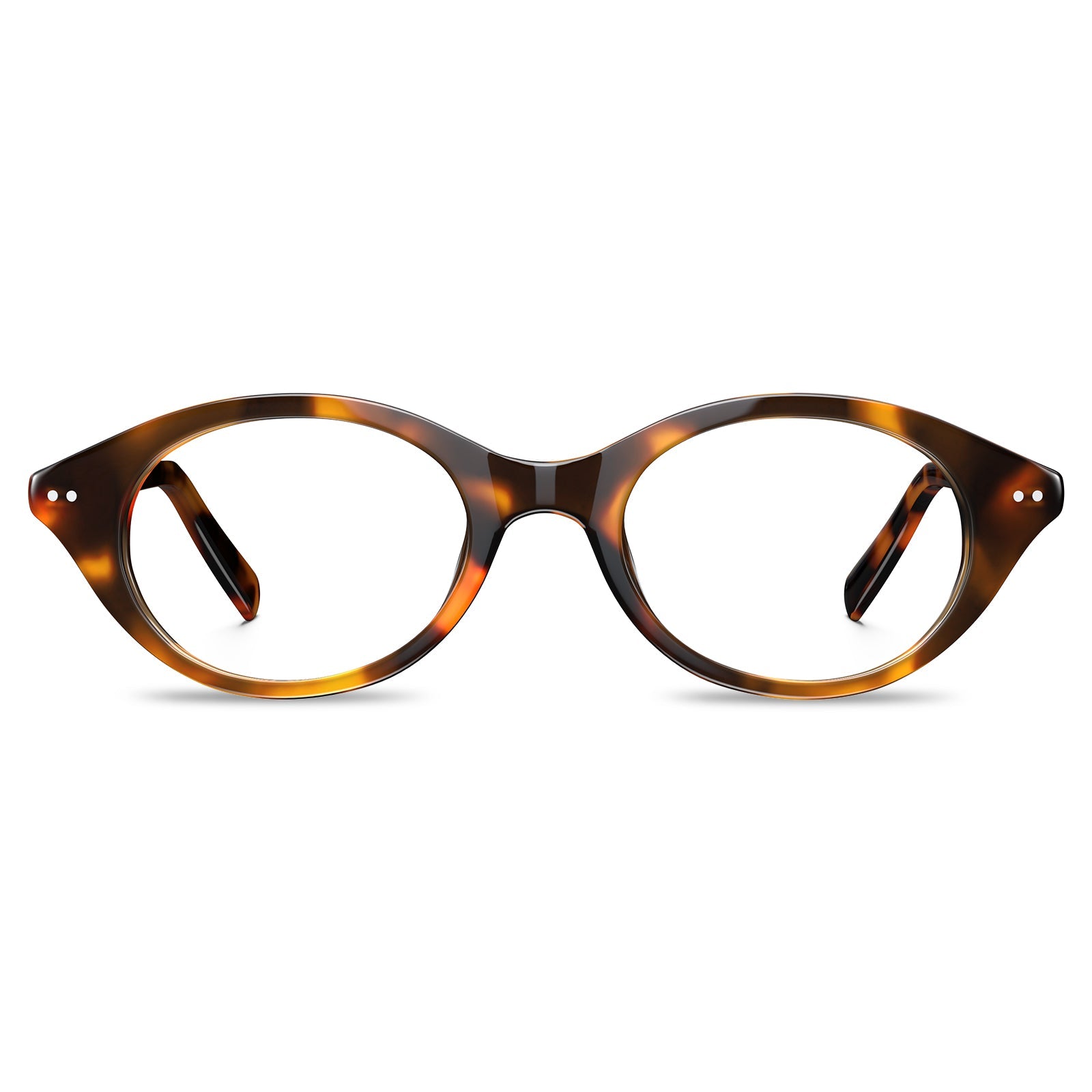 IGIOO avenker fc03 women tortoise acetate prescription eyeglasses, front view