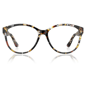 IGIOO Barrie CA5396-FC08 Tortoise Acetate Round Prescription Glasses Eyeglasses for Women, Front View