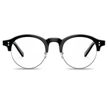 IGIOO Cathom CA1962-FC01 Black Acetate Round Prescription Glasses Eyeglasses for Unisex, Front View